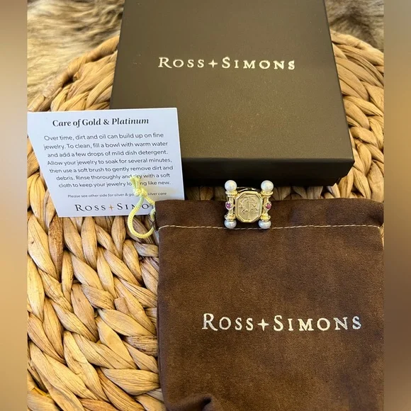 ITALIAN MADE ROSS SIMONS CAMEO RING🔥🔥🔥 - Picture 7 of 8